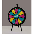 Black Mini Prize Wheel Game with Lights